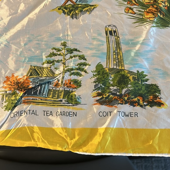 Vintage SAN FRANCISCO Souvenir Scarf - Picture 8 of 14